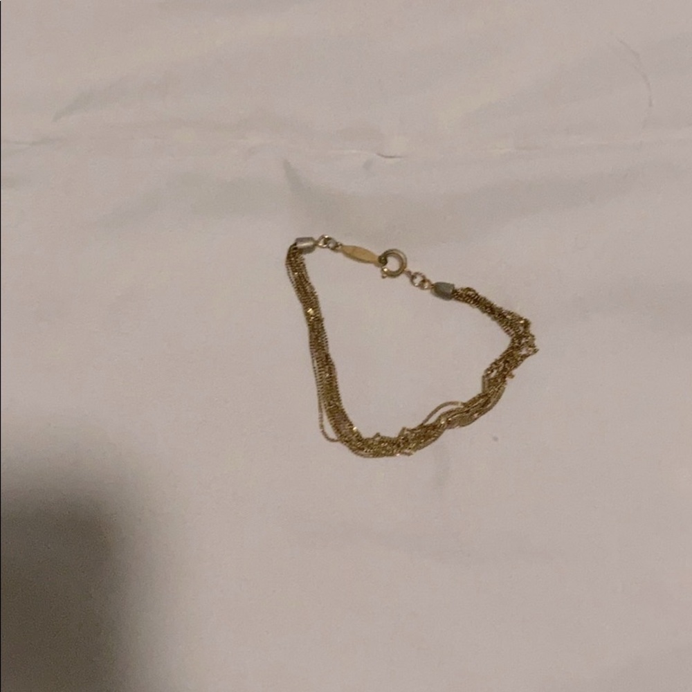 Gold bracelet